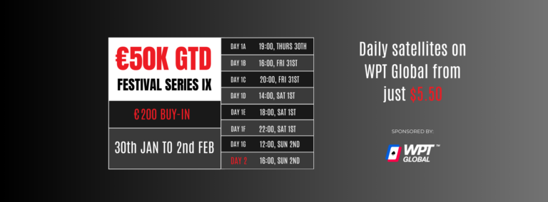 JP Poker Series IX takes to the tables this weekend!